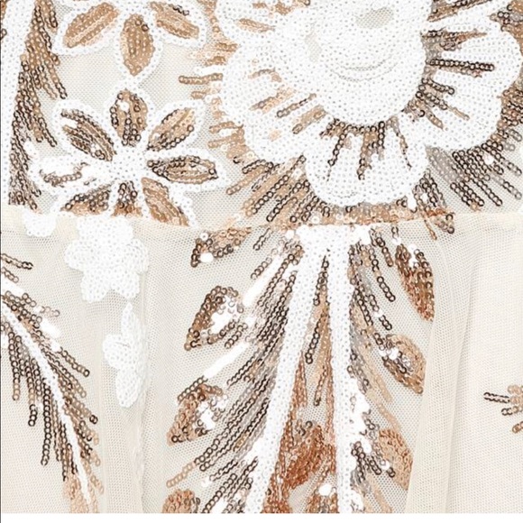 HelloMolly White Sparkle Shower Dress Worn Once - Picture 3 of 5